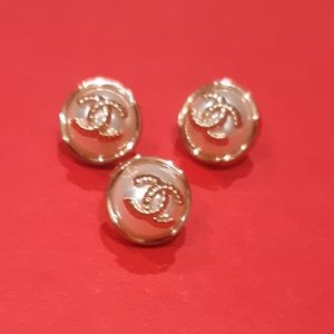 Authentic Chanel Buttons set of 3